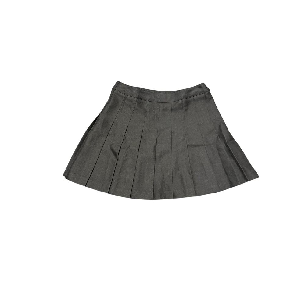 Forever 21 Brown Box Pleat Mini Skirt Schoolgirl Aesthetic Size S Small preppy
